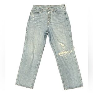 Universal Thread, Vintage, Straight, Distressed, Butterfly Jeans
